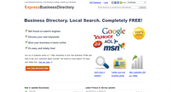 Desktop Screenshot of expressbusinessdirectory.com